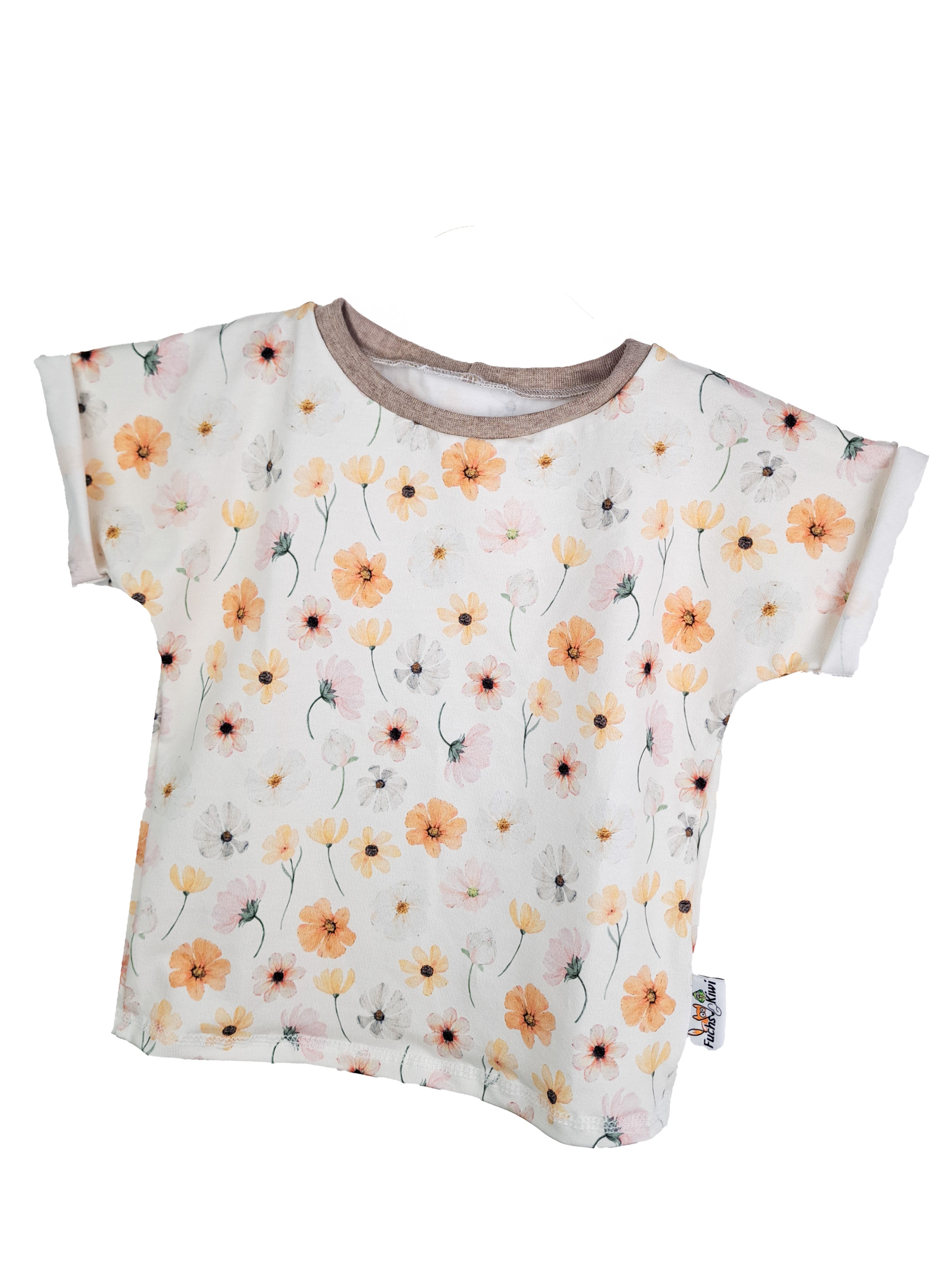 Shirty Sommerblumen pastell 86/92