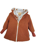 Walkmantel Walk rost mit Herbstblumen 86/92
