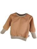 Pullover Feinripp nuss