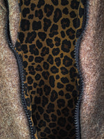 Walkoverall braun meliert mit Leo braun