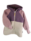 Jacke aus Fleece Colorblock-Farbkombi 2