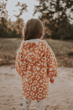 Jacke aus Fleece Leo apricot