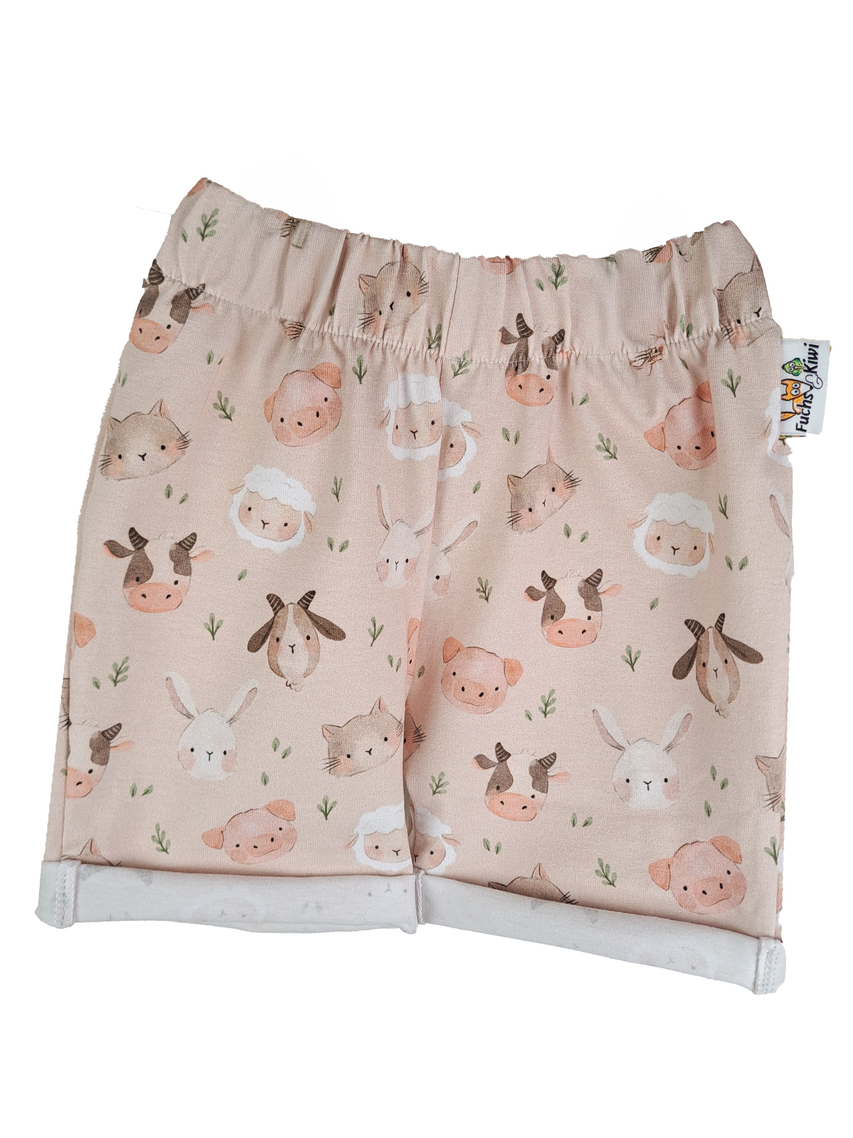 Kurze Shorts Bauernhoftierchen