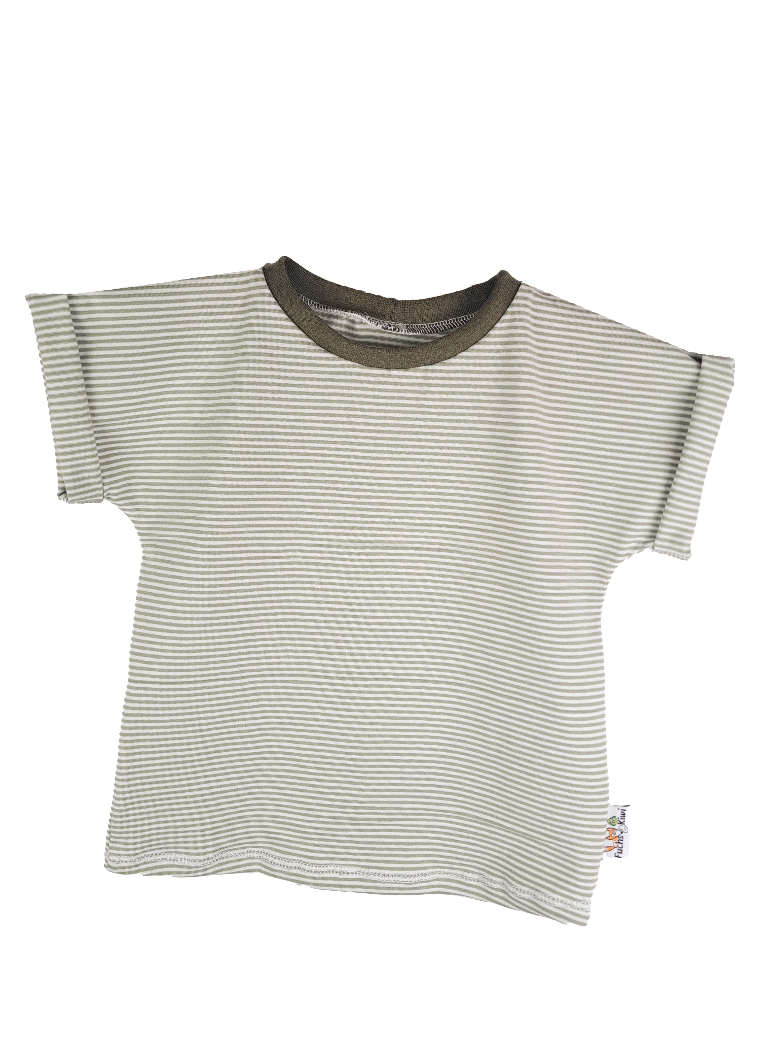 Shirty Streifen Salbei 86/92