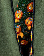 Walk overall mottled moss green with lion fir