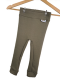 Leggings Waffeljersey khaki 110/116