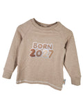 Langarmshirt Born 2027 sand