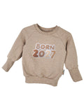 Pullover Born 2027 sand