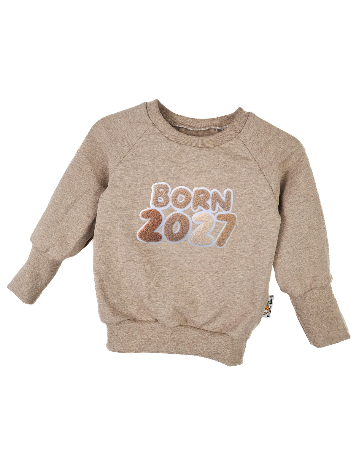 Pullover Born 2027 sand