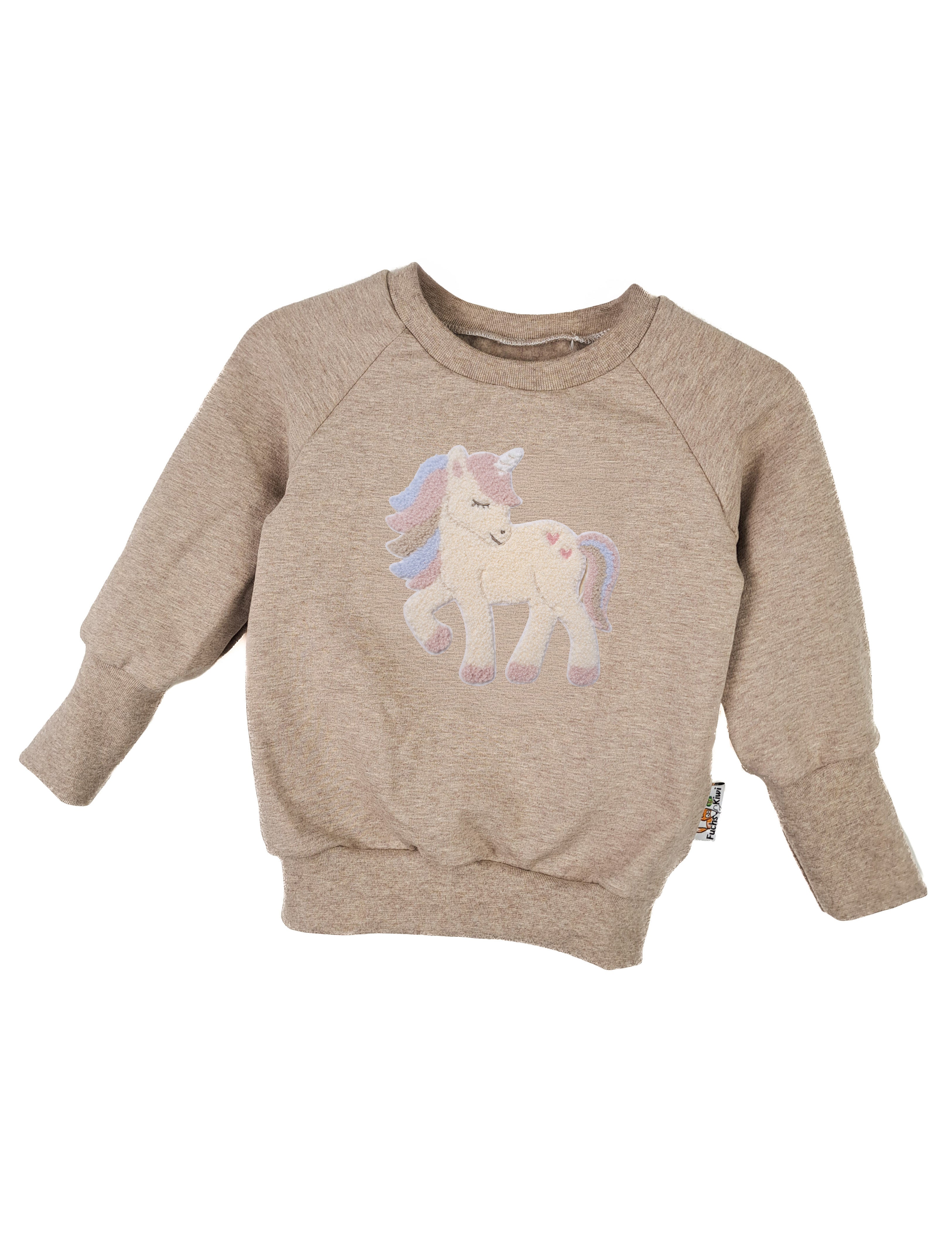 Pullover Einhorntraum-Patch sand
