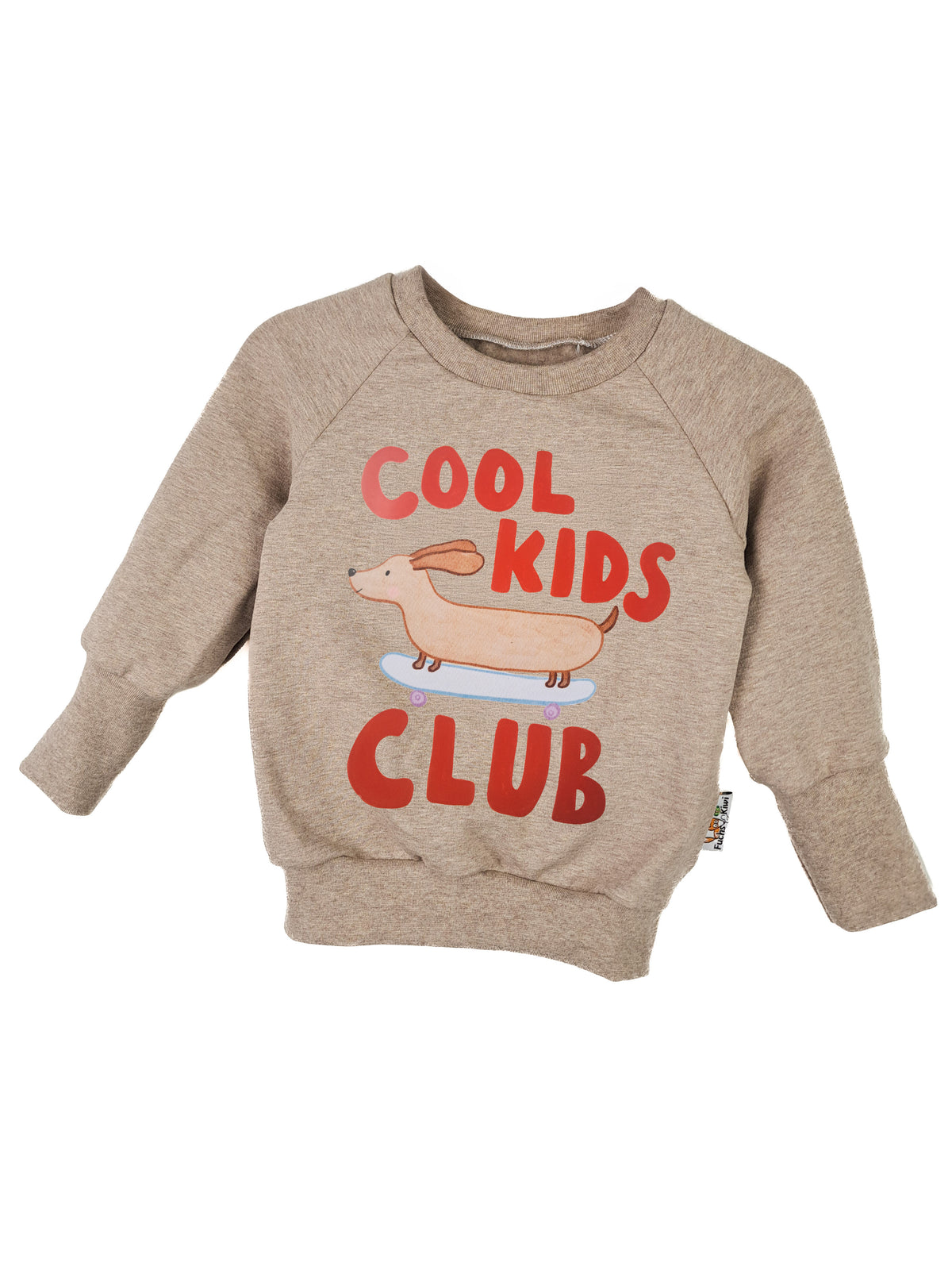 Pullover Cool Kids Club- Patch sand