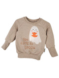 Pullover Too cute to spook- Patch sand