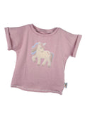 Shirty Einhorntraum-Patch rosa