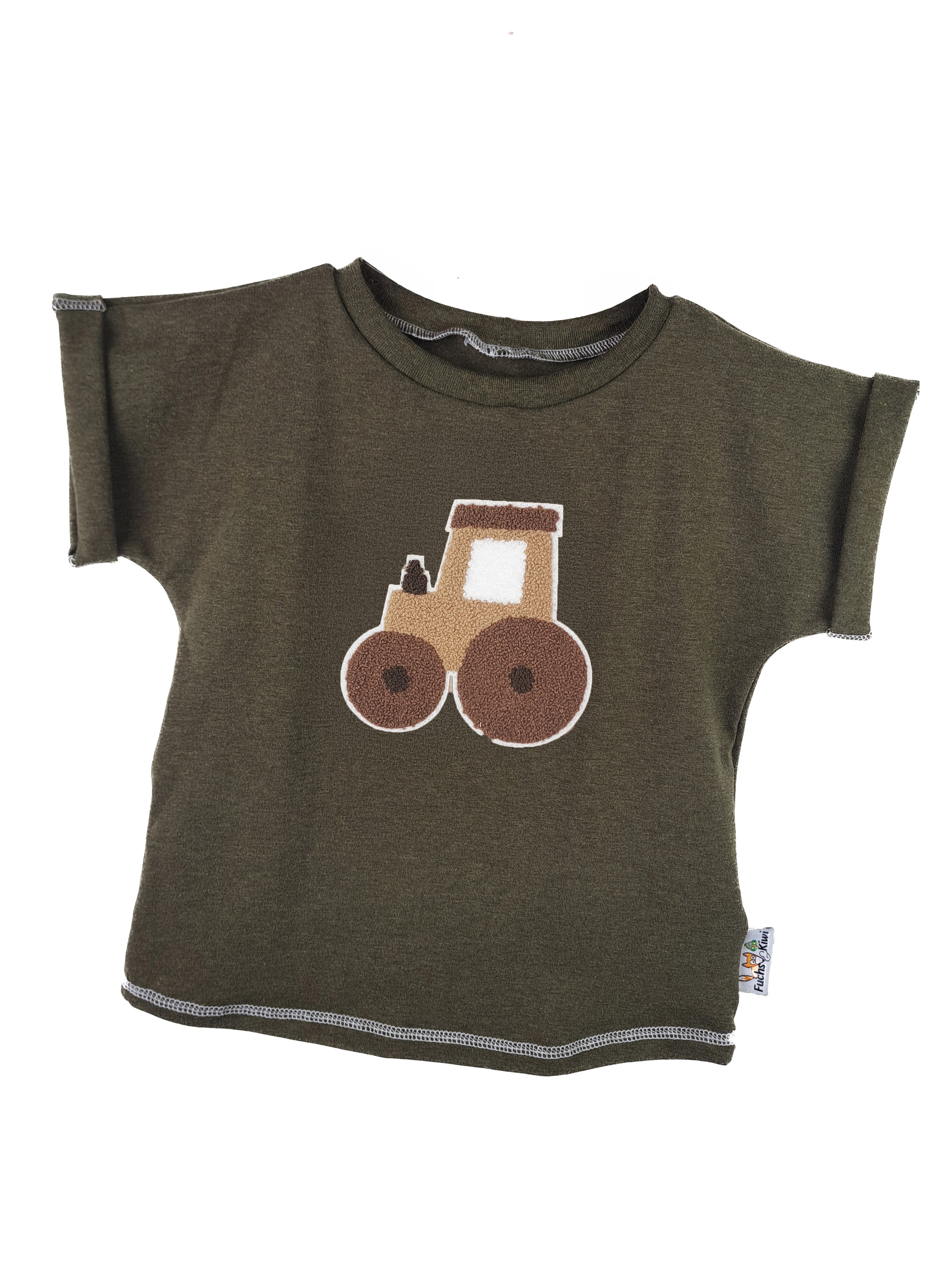 Shirty Traktor-Patch khaki 86/92