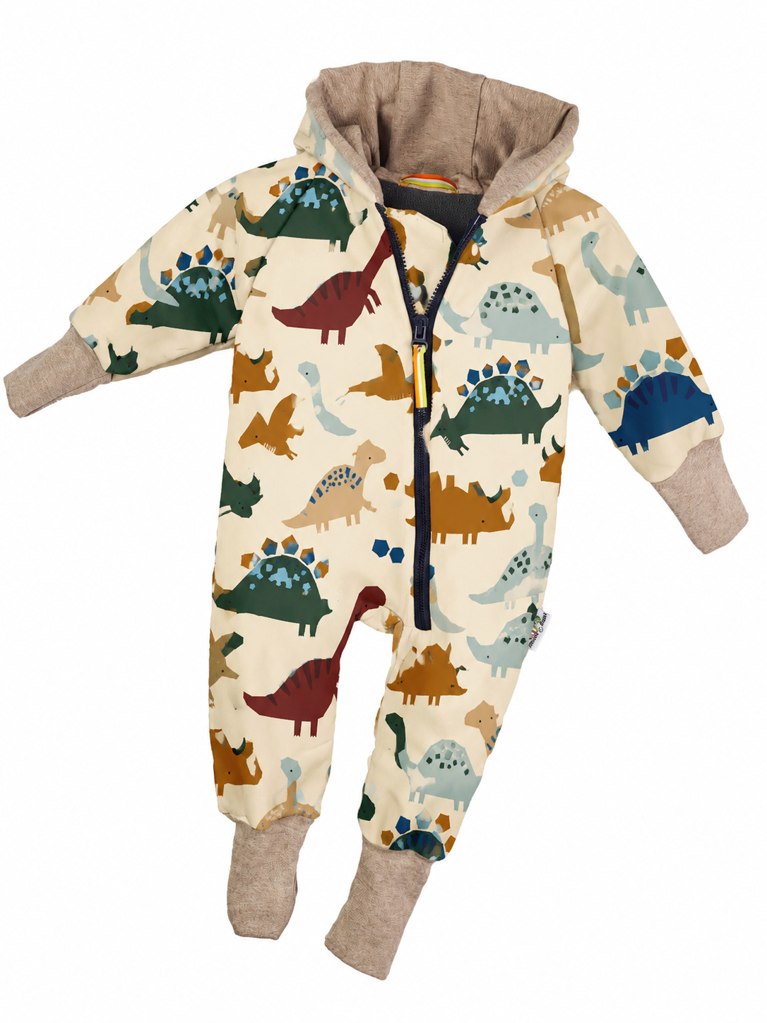 Softshelloverall Dinos beige