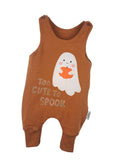 Strampler Too cute to spook- Patch rost