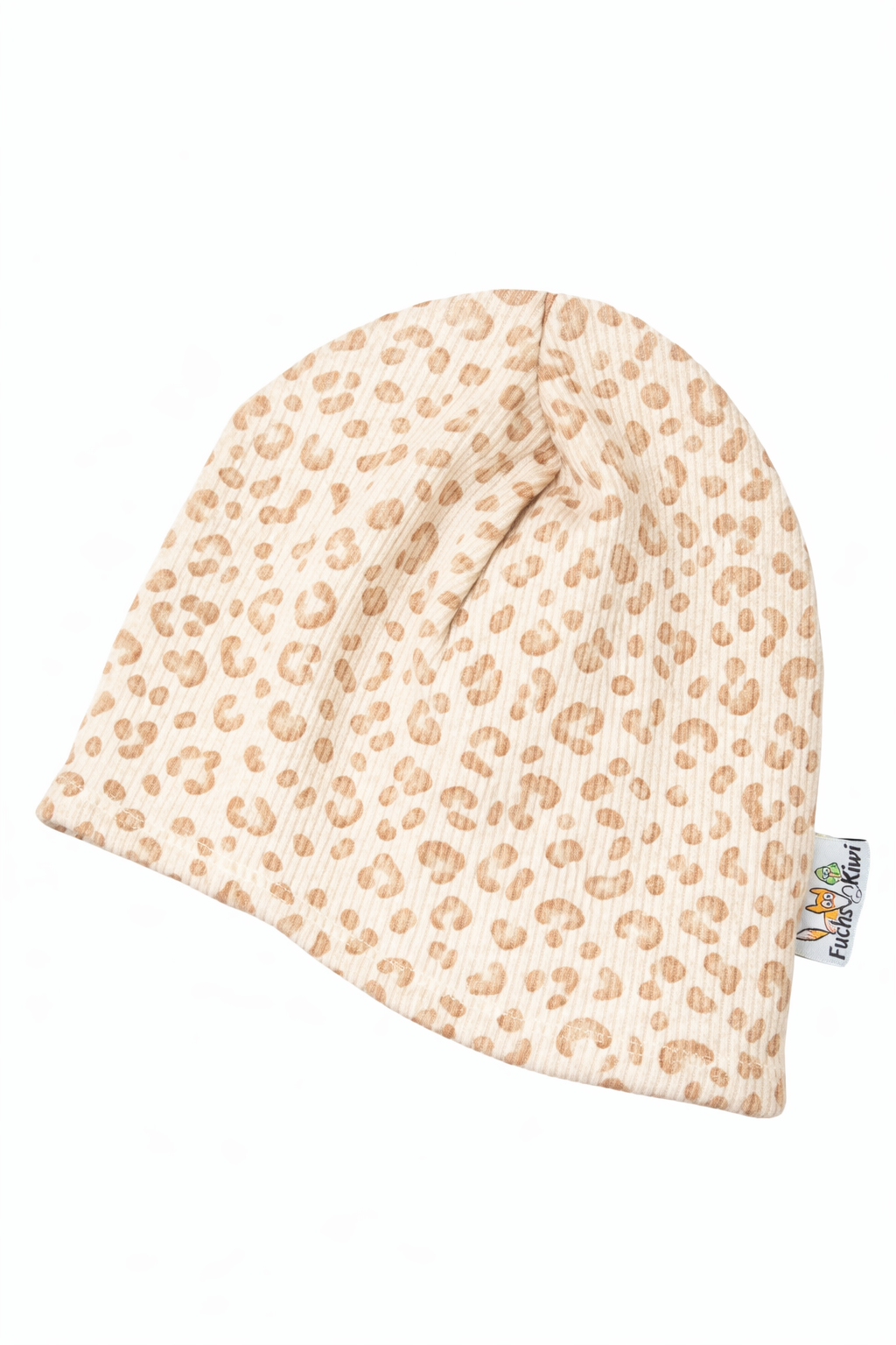 Beanie Feinripp Leo creme