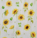 Musselin Sonnenblumen