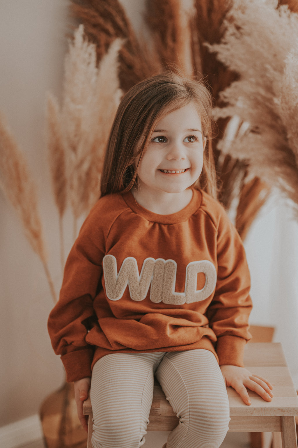 Pullover Wild-Patch rost
