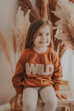 Pullover Wild-Patch rost