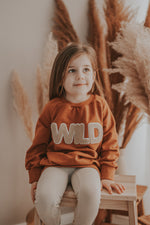 Pullover Wild-Patch rost