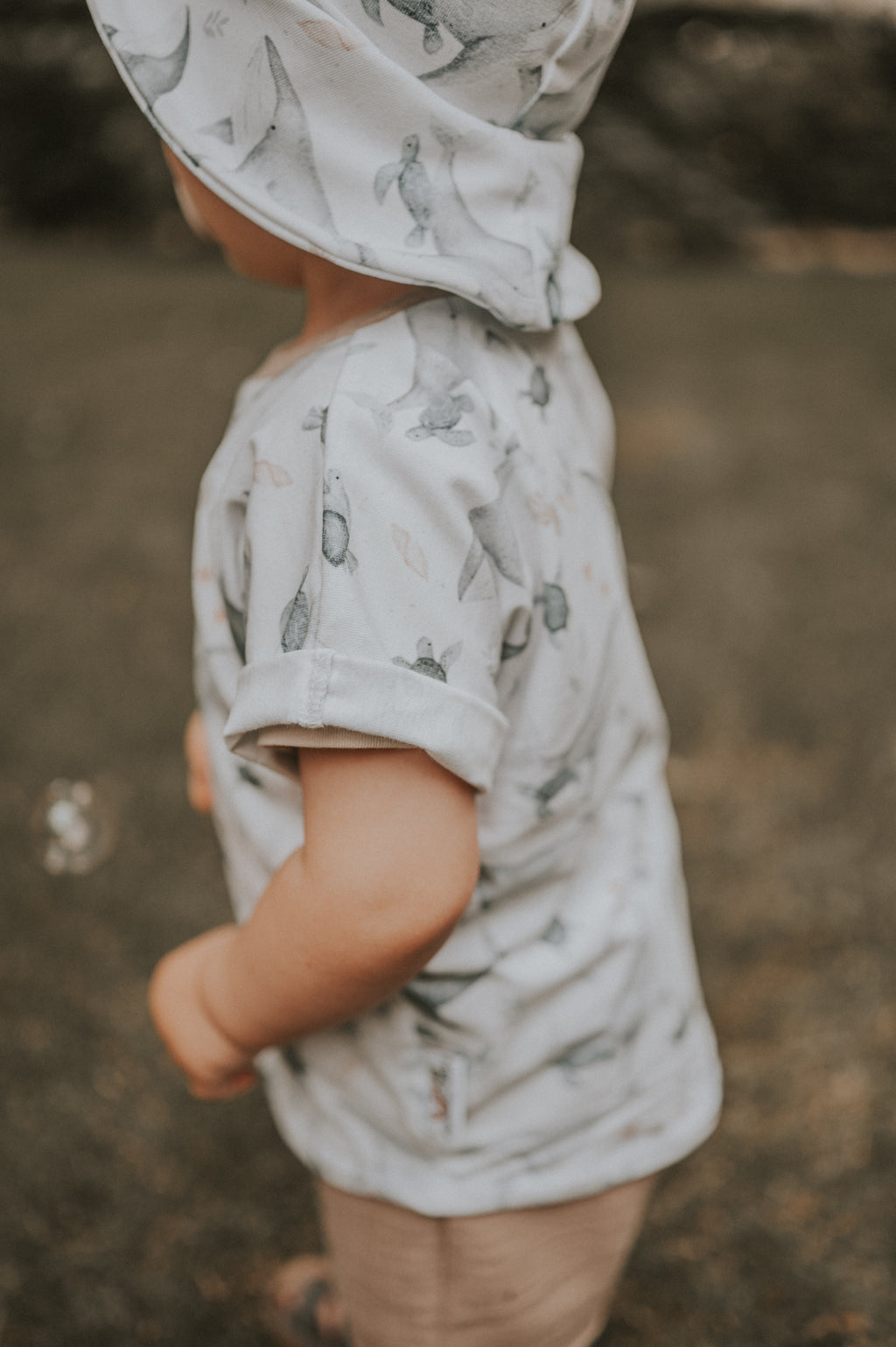 Shirty Traktoren blau