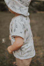 Shirty Traktoren blau