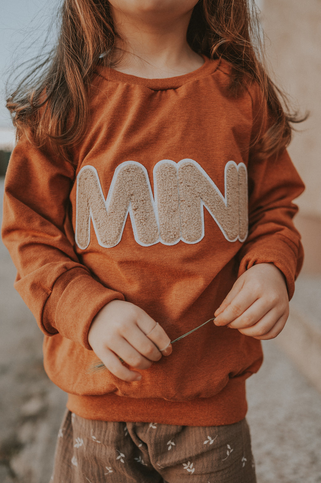 Sweater mini patch rust