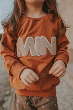 Sweater mini patch rust