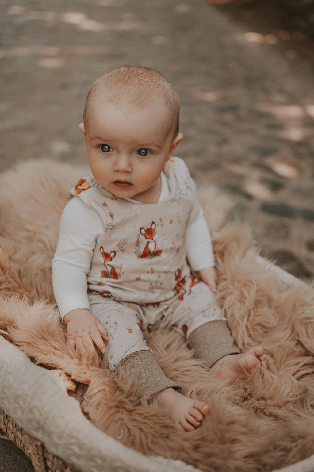 Jumpsuit Fuchsi cream