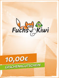 Voucher €10 - Fuchs & Kiwi