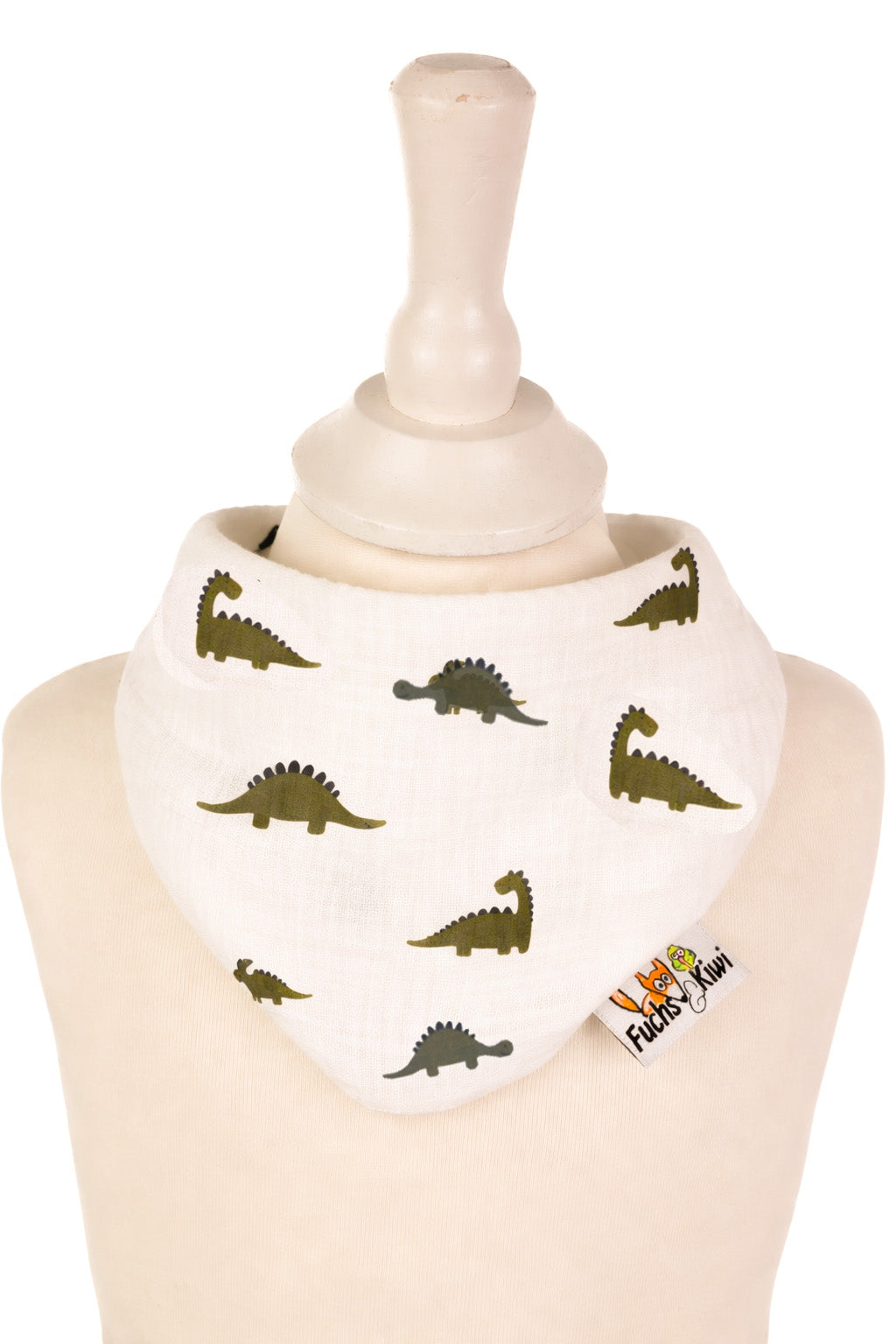 Bandana Muslin Cute Dinosaurs