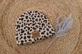 Hipster Beanie Feinripp Leo black