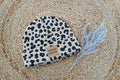 Hipster Beanie Feinripp Leo black