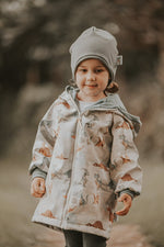 Softshelljacke grau