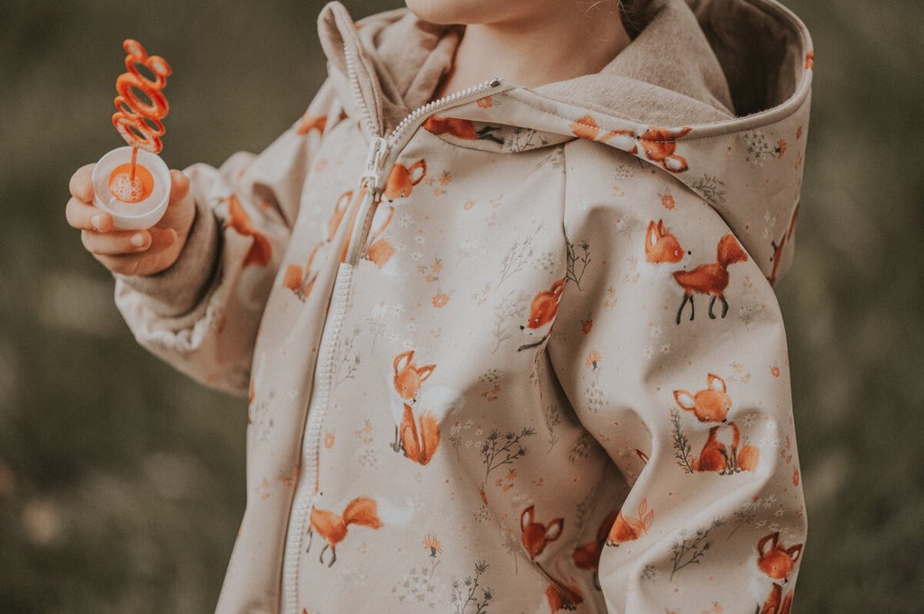 Softshelljacke Fuchsi creme