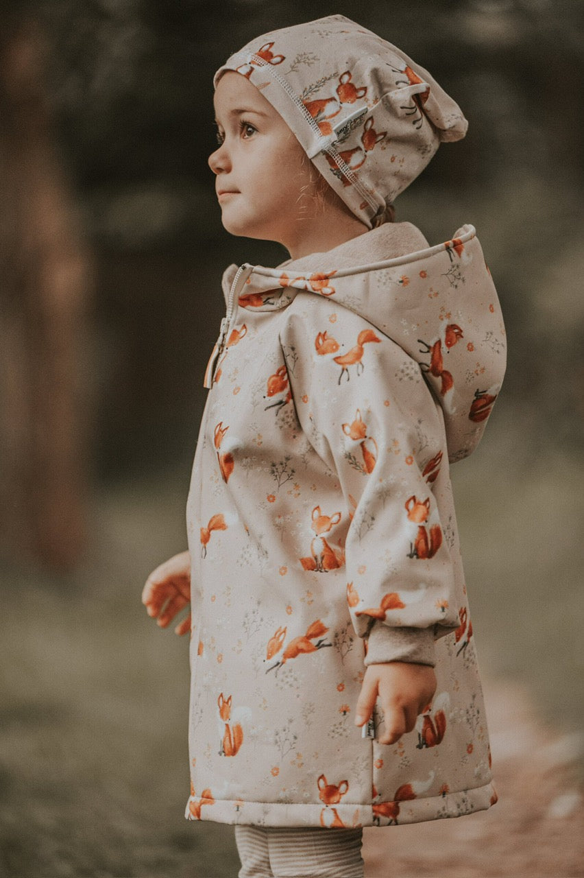 Softshelljacke Fuchsi creme