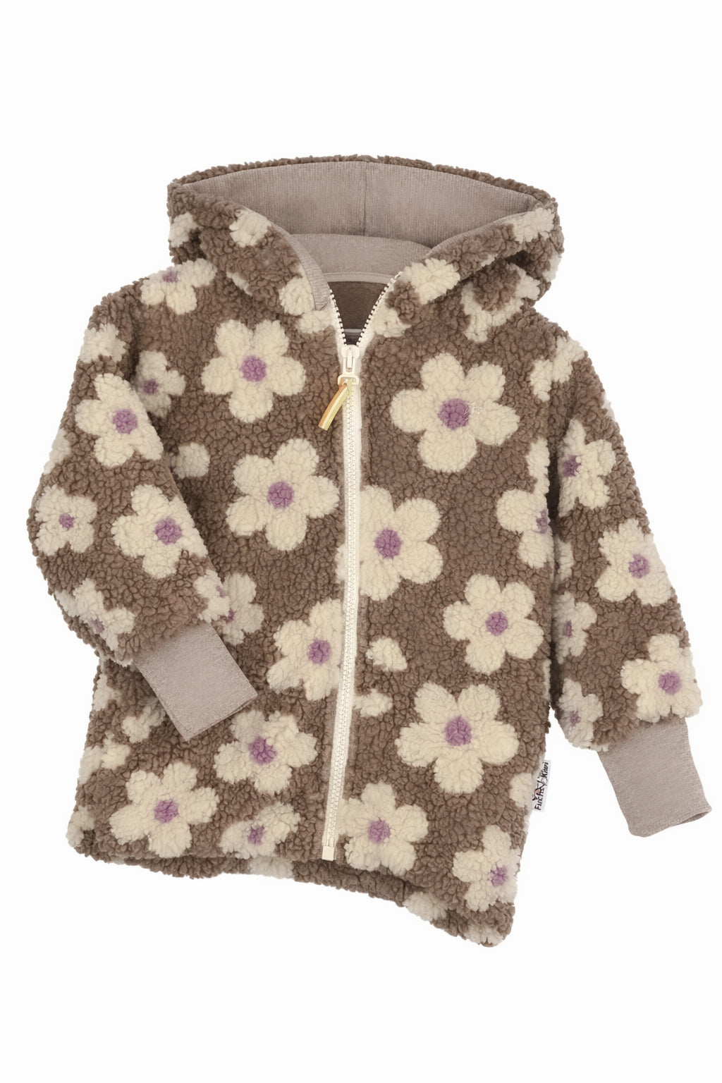 Jacke aus Fleece Blumentraum