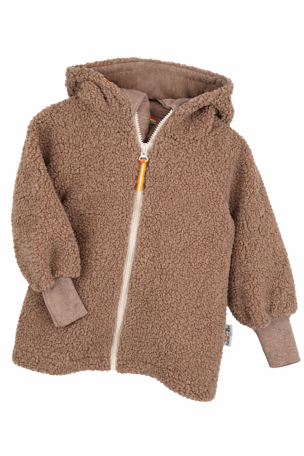 Jacke aus Fleece beige