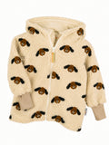 Jacke aus Fleece Hunde