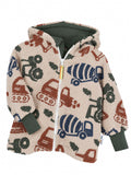 Jacke aus Fleece Baustelle