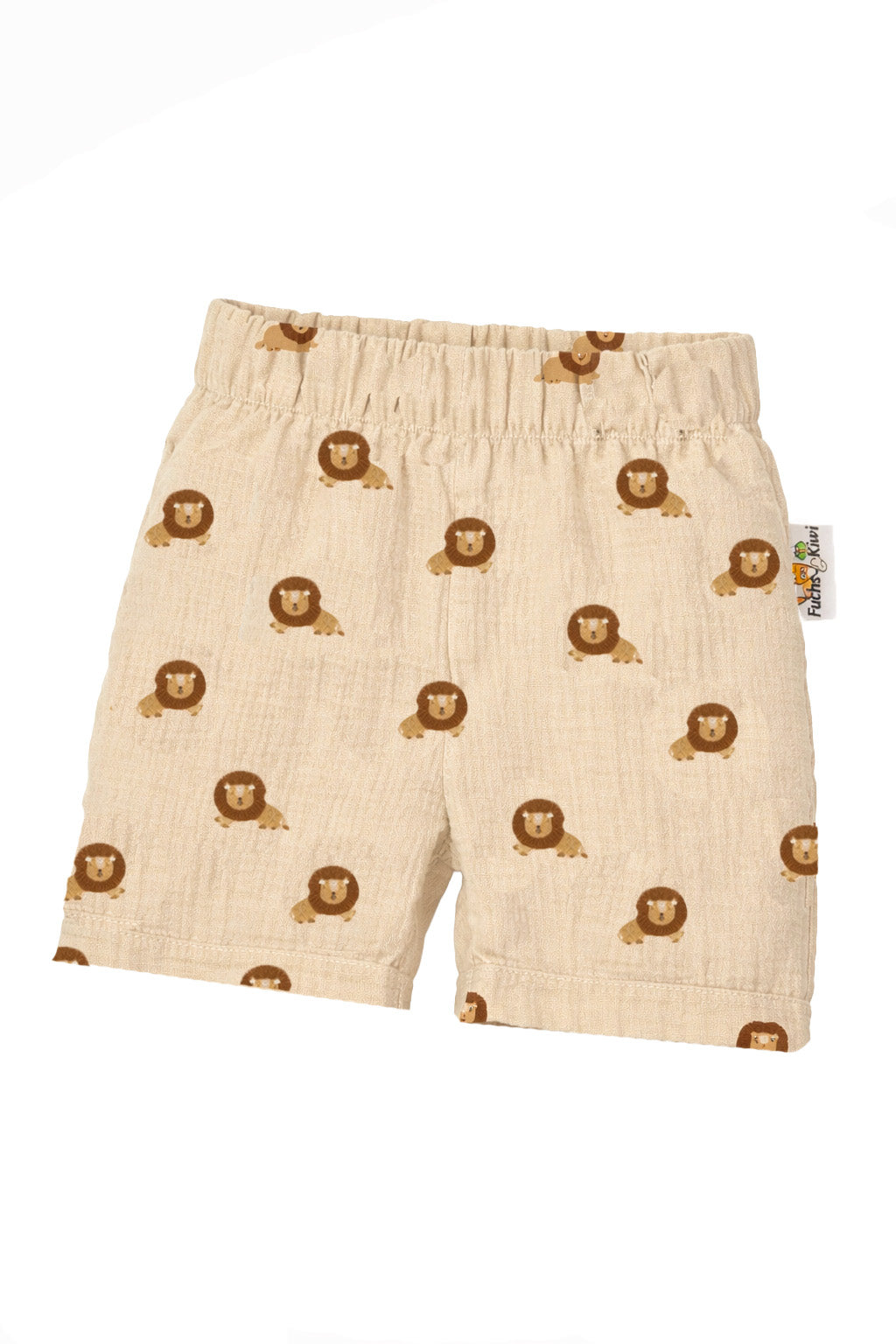 Short Muslin Shorts Leo Lion