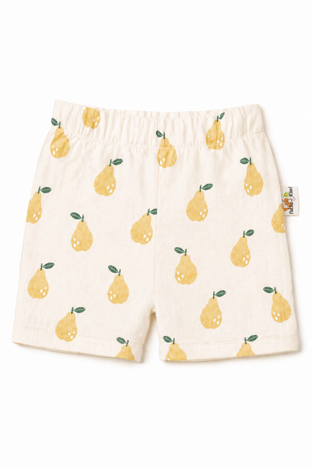Kurze Shorts Musselin Birnen