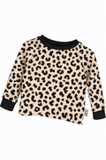 Langarmshirt Feinripp Leo black