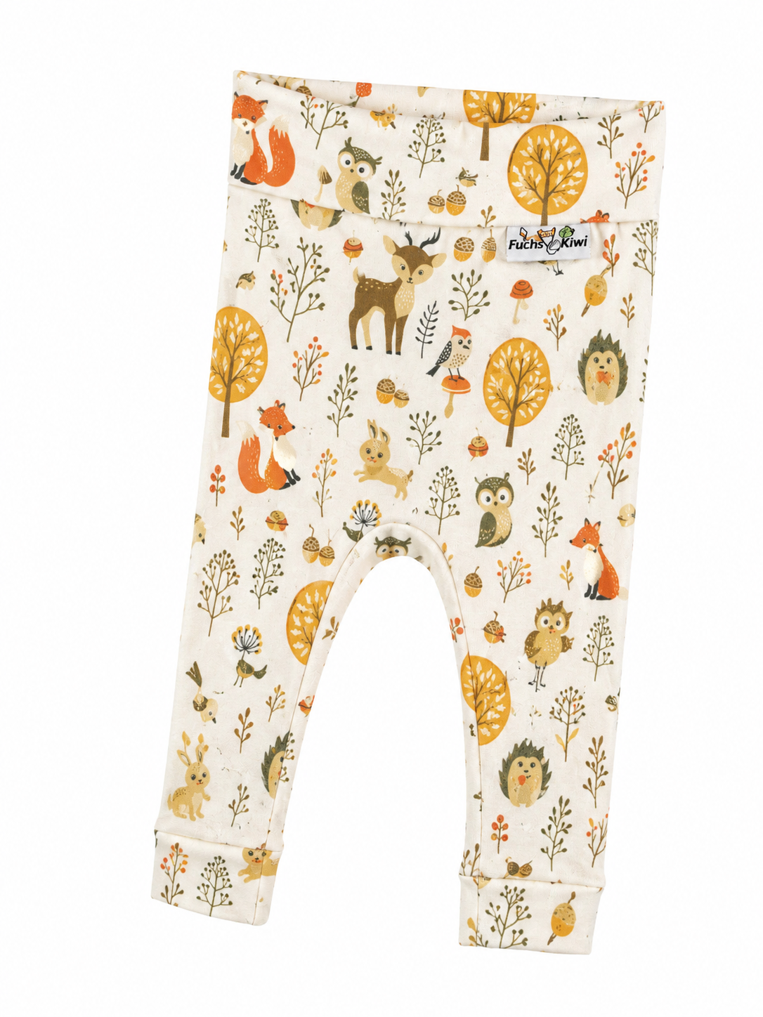 Leggings Waldtiere creme