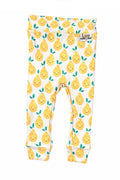 Rib-knit Leggings Lemon