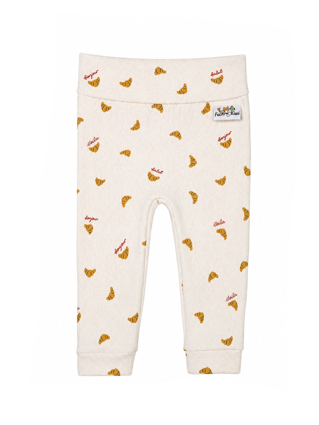 Leggings Feinripp Croissants