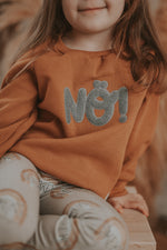 Pullover Nö Patch Waffeljersey curry