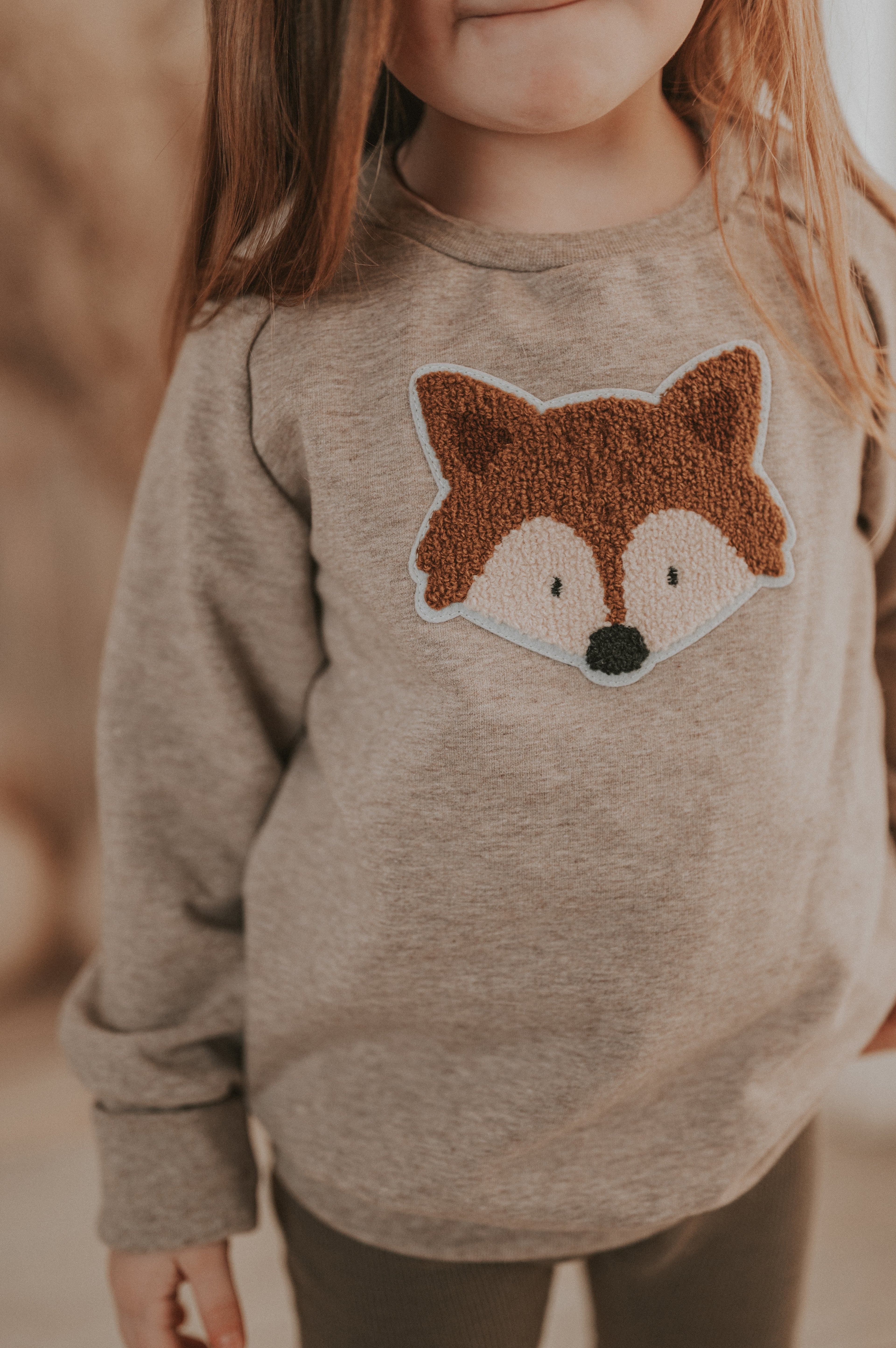 Sweater Fox Patch