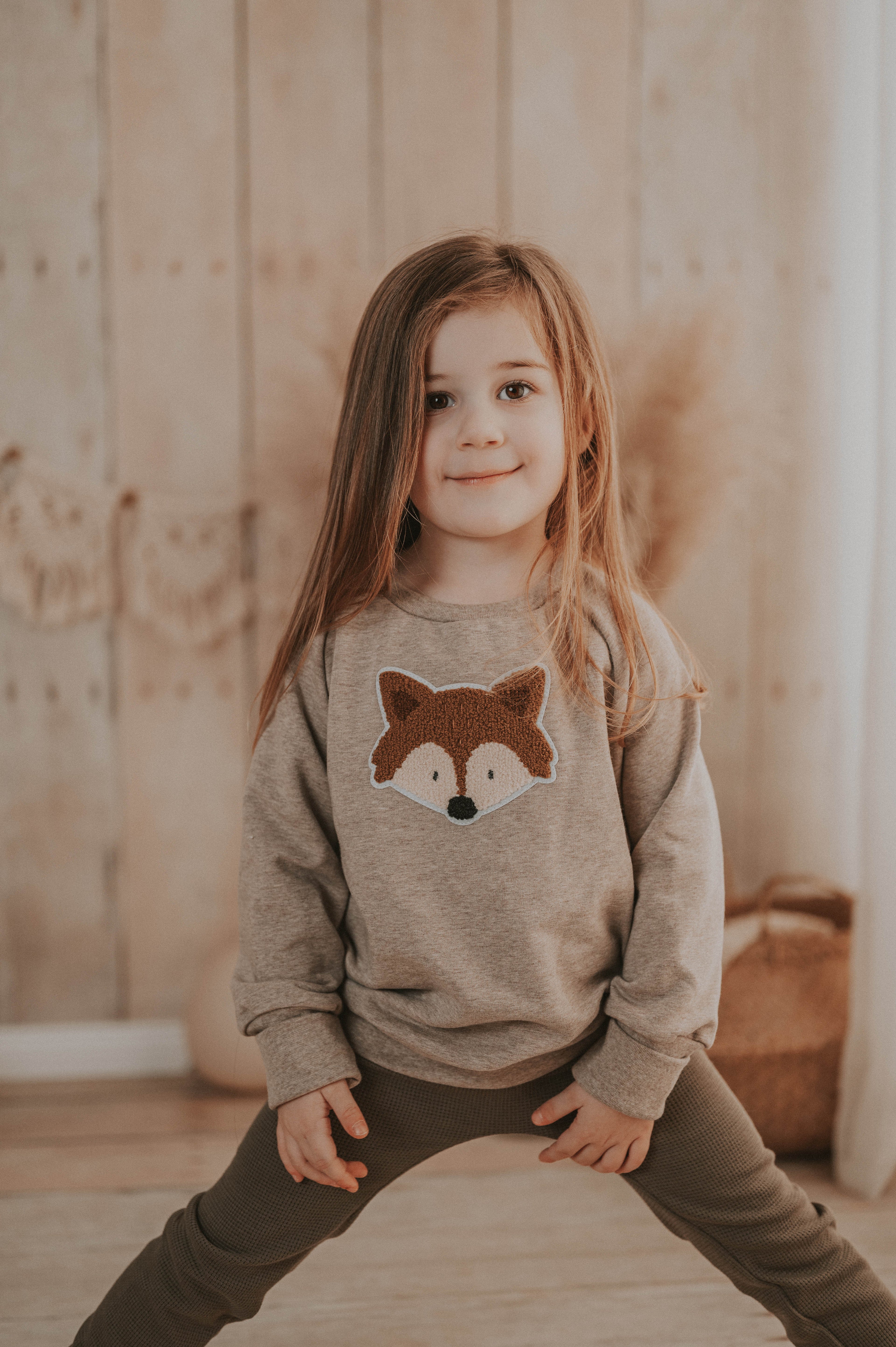Sweater Fox Patch
